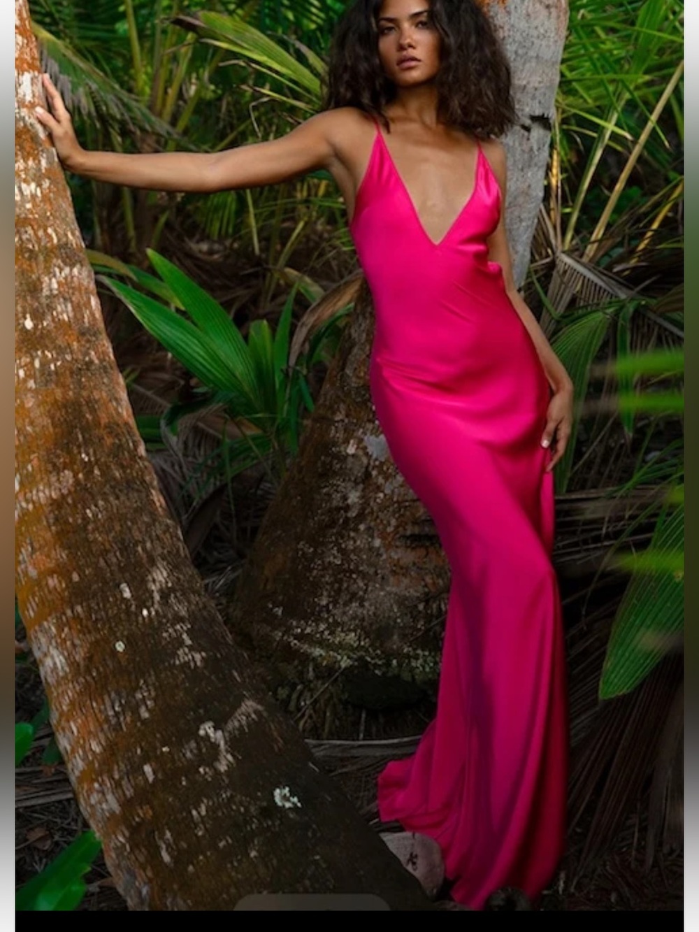 Rat & Boa Anastasia Maxi Dress in Hot Pink, S